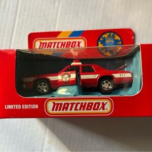 Matchbox International Association of Fire Chiefs Foundation Chiefs Car